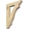 Ekena Millwork Balboa Slat Rough Sawn Bracket, Douglas Fir, 4"W x 24"D x 32"H BKT04X24X32BOA06RDF - alternate 1